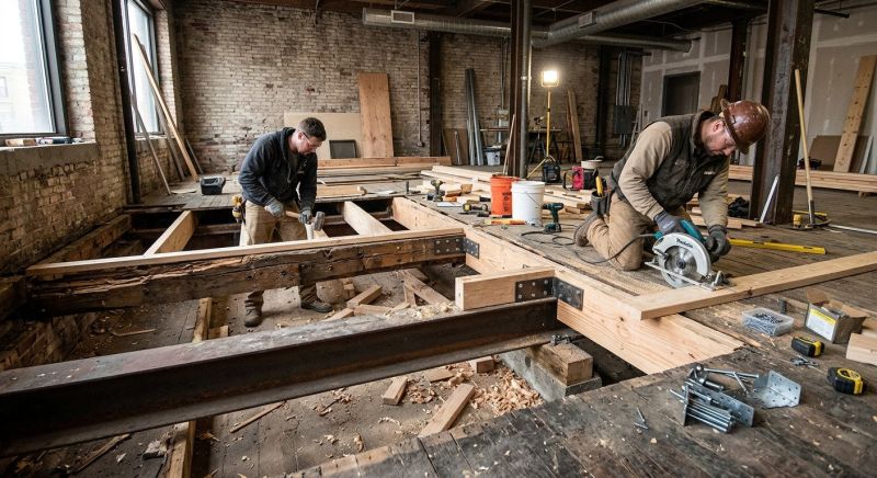 Structural Flooring Repair in Kansas City, KS
