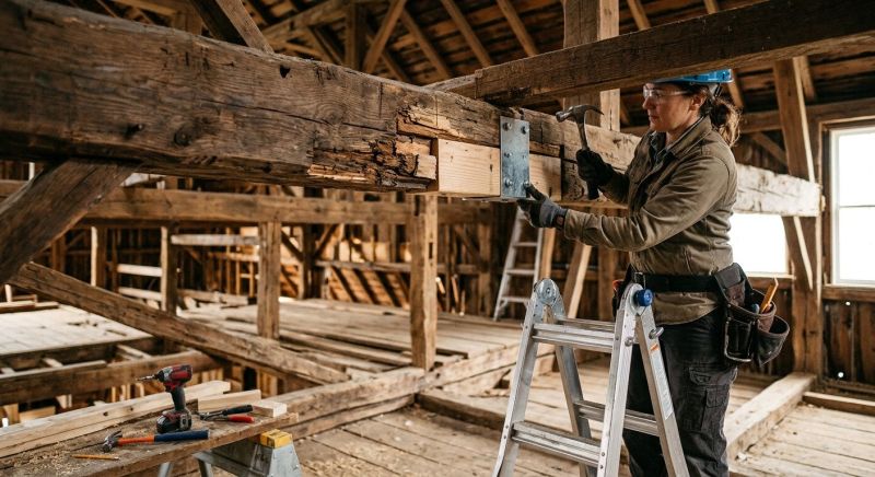 Basement Beam Repair in Conroe, TX