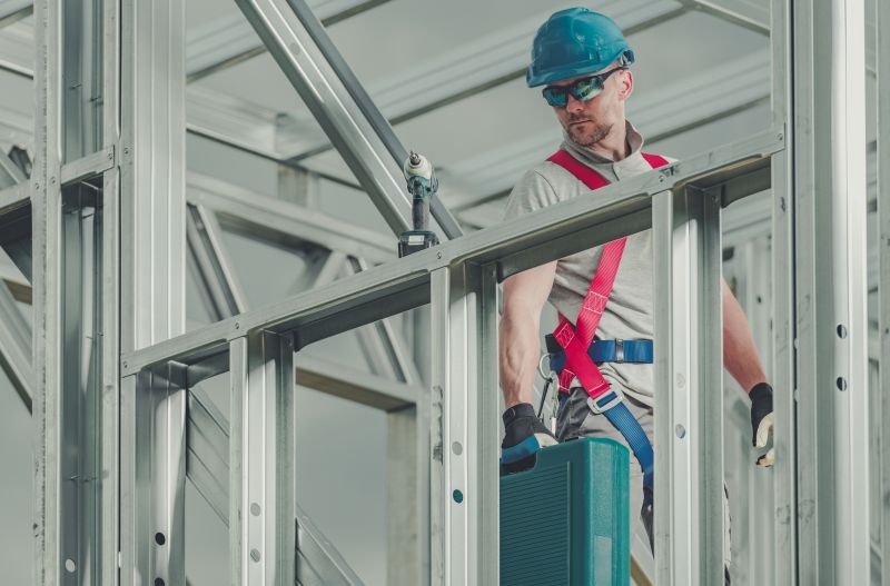 Framing Equipment in Use