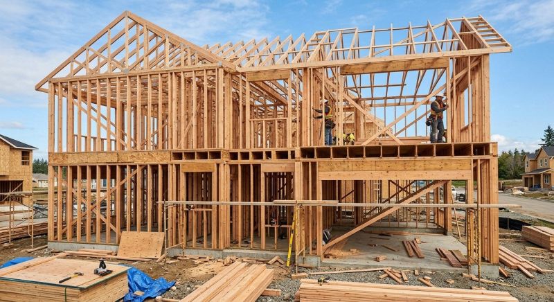 Garage Framing in Kansas City, KS
