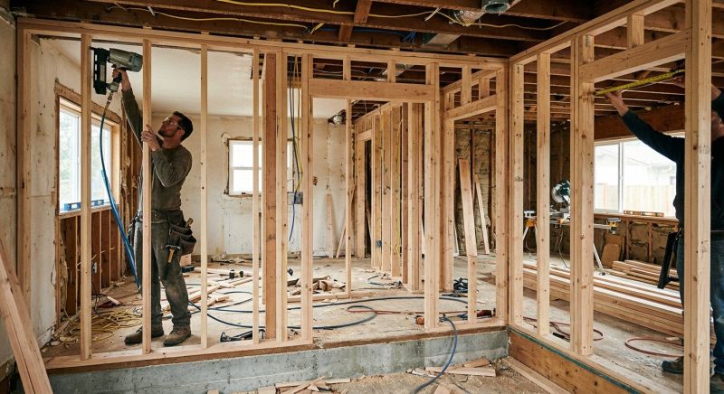 Renovation Framing in Kansas City, KS