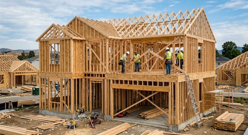 Timber Frame Construction in Conroe, TX